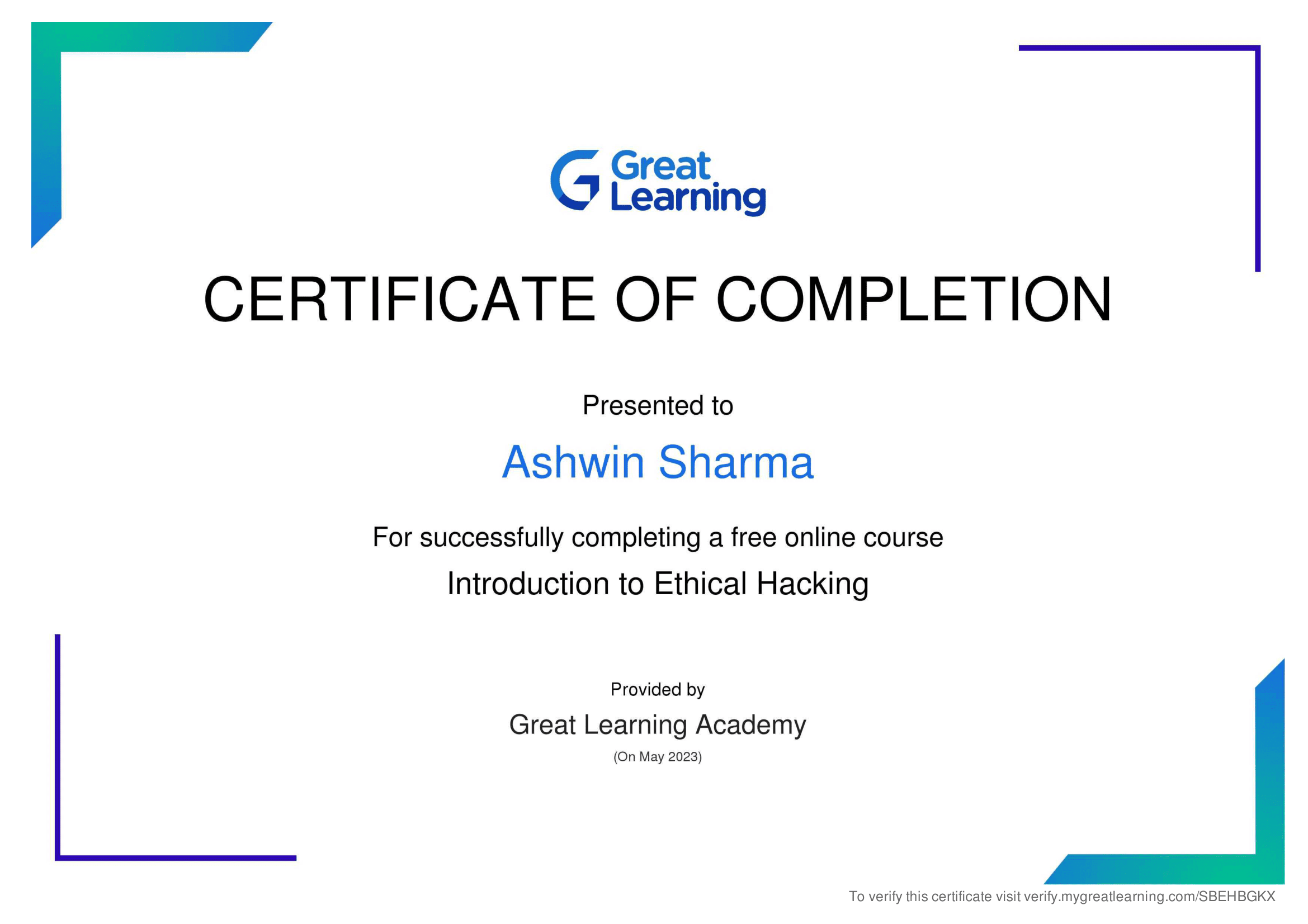 Ethical Hacking